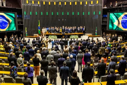 Congresso Nacional brasileiro — Câmara dos Deputados e Senado Federal em Brasília