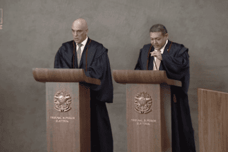ede do Tribunal Superior Eleitoral (TSE) em Brasília, responsável pelas eleições de 2026