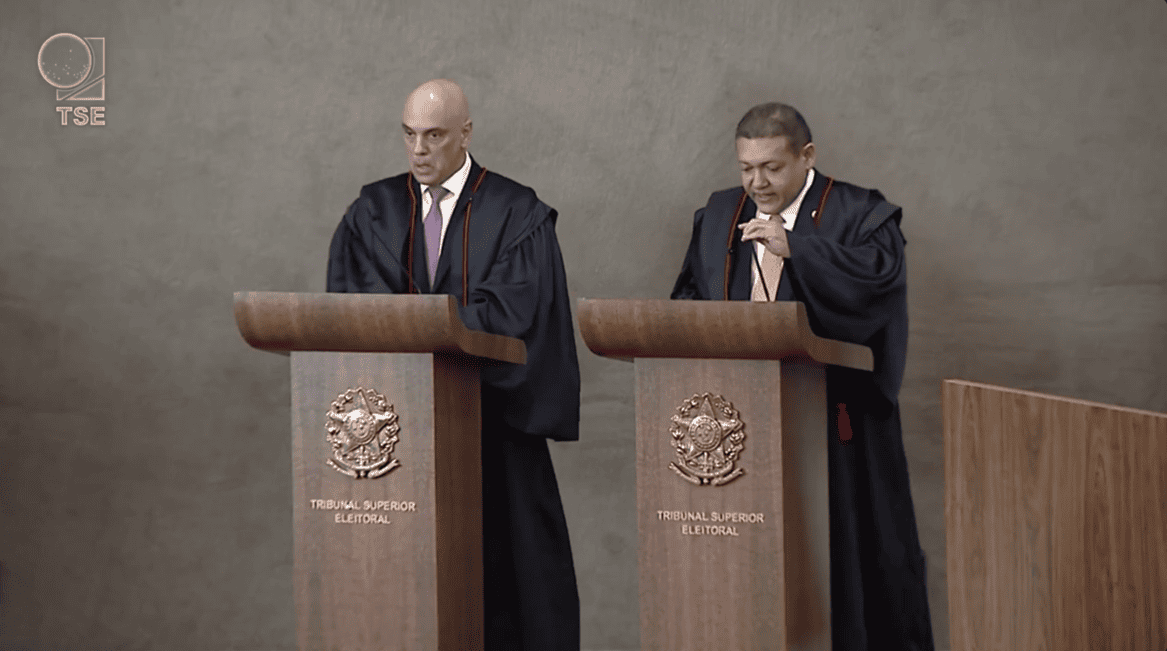 ede do Tribunal Superior Eleitoral (TSE) em Brasília, responsável pelas eleições de 2026