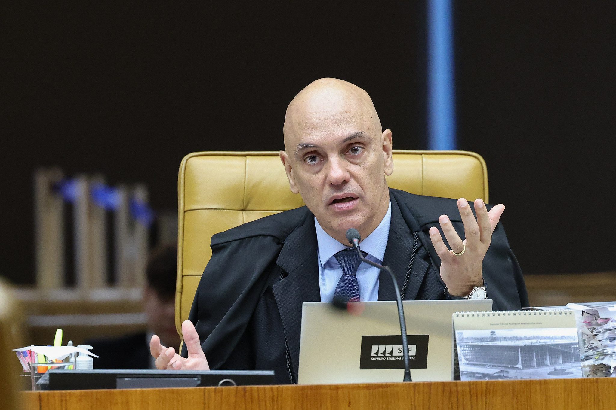 ministro Alexandre de Moraes é o relator das ações contra o PL da Dosimetria