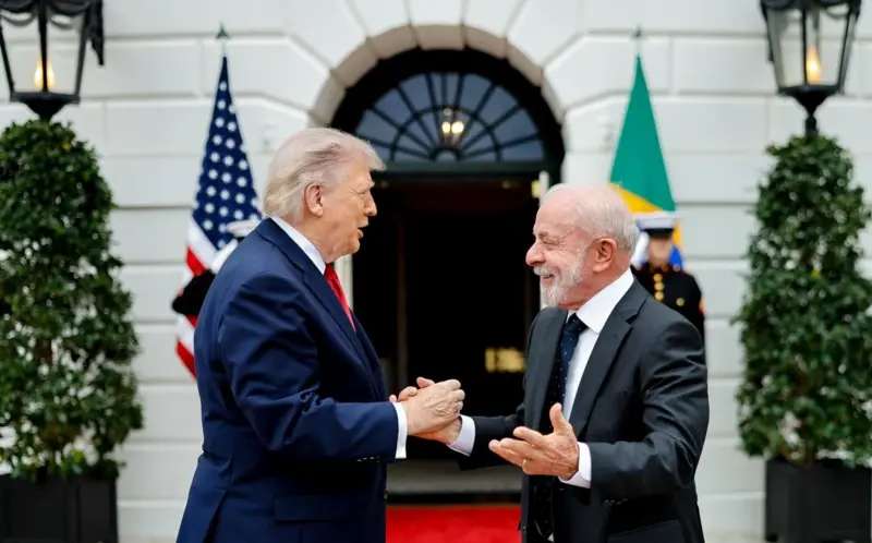 Lula e Trump na Casa Branca — reunião histórica entre Brasil e Estados Unidos em maio de 2026